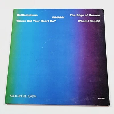 Wham - Battlestations/THE EDGE OF HEAVEN 1986 - VINYL 12" MAXI - Bild 1 von 2