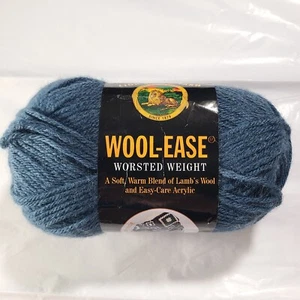 DENIM de lana marca Lion Facilidad color azul 114 madeja de peso peor 85 g - Imagen 1 de 5