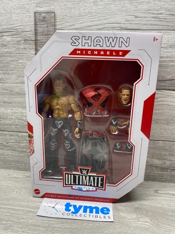 WWE WWF Mattel HBK Shawn Michaels Ultimate Edition Series #4 6" Figure NOT MINT Cover