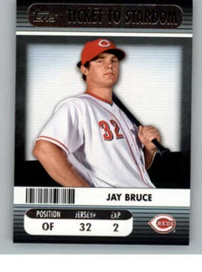 2009 Topps Ticket to Stardom Ticket To Stardom #TTS6 Jay Bruce (ref 137800) - Picture 1 of 2