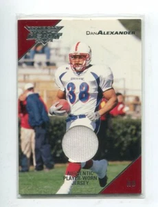 2001 Topps Debut JERSEY Dan Alexander/999 Nebraska Cornhuskers Rookie - Picture 1 of 1