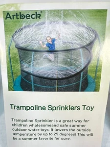 Aertbeck Trampoline Sprinkler Toy/Trampoline Hose 39 feet NEW OPEN BOX - Picture 1 of 5