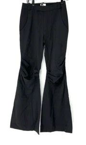 Chet lo NWOT women’s Size 8 High Rise flare Black pants - Picture 1 of 7