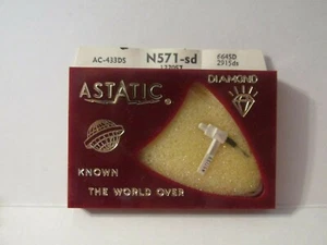 Vintage Astatic  N571-sd Diamond Phonograph Record Album Player Stylus Needle - Picture 1 of 2
