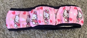 Hello Kitty Pink Hearts 14 inch Diameter Steering Wheel Cover Stretchy - Picture 1 of 7