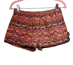 Patagonia Barely Baggies Mangrove Tiki Henna Brown 2 1/2" Women’s Size Small - Picture 1 of 7