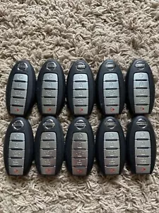 LOTE DE 10 LLAVER INTELIGENTE NISSAN ALTIMA 19-24 FOB FCC: KR5TXN4 S180144803 ¡COMO NUEVO! - Imagen 1 de 3