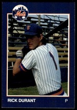 1988 Grand Slam Baseball Card Rick Durant A Columbia Mets #3