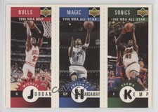 1996-97 Collector's Choice Upper Deck Mini-Cards Michael Jordan Shawn Kemp HOF