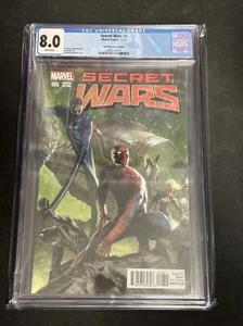 Secret Wars # 6 CGC 8.0 Dell'Otto 1:25 Variant 2015 - Picture 1 of 4