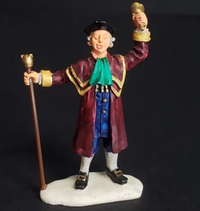 Lemax Villaggio di Natale Città Città Crier 92280 Uomo Suona Campanello Urlando - Foto 1 di 7