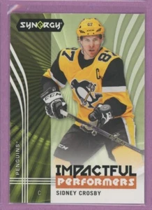 2019 19-20 UD SYNERGY IMPACTUL PERFORMERS PENGUINS SIDNEY CROSBY #IP-10 - Bild 1 von 1