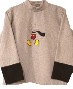 THE DISNEY STORE - Felpa Pullover in Pile Grigio - Donna Taglia: MEDIA - Foto 1 di 5