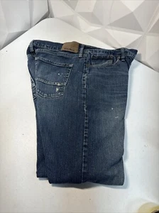 Nautica Herrenjeans entspannende Passform gerade blau Größe 34x32 Denim 100 % Baumwolle - Bild 1 von 7