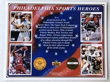 1991 Upper Deck Sheet MLB Heroes Of Baseball Philadelphia Sports Heroes Barkley