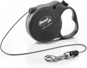 Flexi Basic Cordón Estándar Negro Mini Extra Pequeño 3m Retráctil Perro Correa/Plomo - Imagen 1 de 6