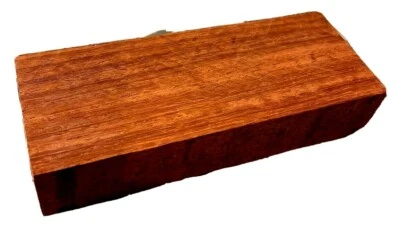 Exotic Wood Padauk Timber 5x2x1 Knife Door Handles Guitar Bridges Pen Making - Image 1 of 4