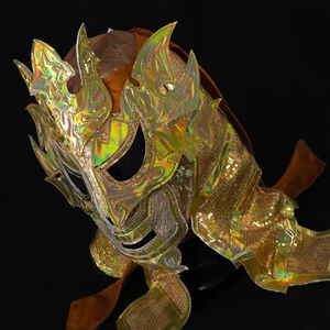 MASCARILLA SAMURAI MÁSCARA LUCHADOR LUCHADOR MÁSCARA LUCHA LIBRE MEXICANA - Imagen 1 de 6