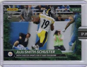 JUJU SMITH-SCHUSTER RC SP 2017 Panini Instant /10 ROOKIE #73 Steelers N ID:33589