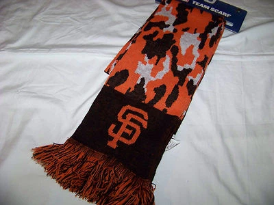 Bufanda unisex Forever Collectibles de los Gigantes de San Francisco nueva con etiquetas Foto 1 de 2
