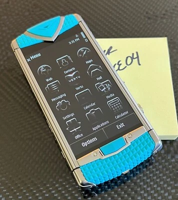Genuine Vertu Constellation Touch Coral Blue RARE Brand NEW Made in the UK - Image 1 of 3