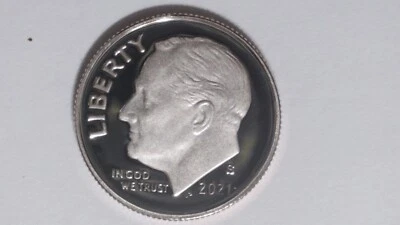 2021-S ROOSEVELT GEMA REVESTIDA A PRUEBA DE CENTAVOS DE JUEGO COMO NUEVO Foto 1 de 2