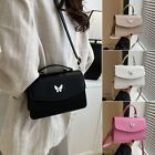 PU Leather Sling Bag Embroidery Handbag Fashion Shoulder Bag  Women