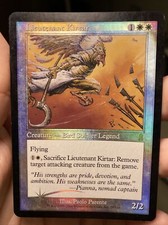 FOIL Lieutenant Kirtar WATER DAMAGED Odyssey￼￼ MTG PL Card