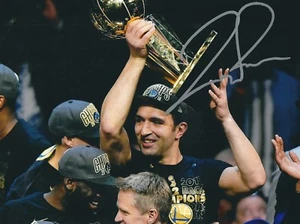 Signiertes 8x10 ZAZA PACHULIA Golden State Warriors handsigniertes Foto mit COA - Bild 1 von 1