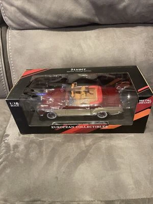 1958 MERCEDES BENZ 220SE CONVERTIBLE RED/CREAM "LARGE" 1:18 SCALE BY SUNSTAR  - Image 1 of 4