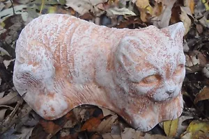 Concrete cat mold plaster resin kitten kitty mould 6" x 3.5" x 2.5"H - Picture 1 of 5