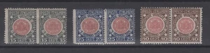 (WH22019) ITALY, REGNO - 1921, SAS 113/15 IN PAIRS, CV € 120, MNH, SEE SCANS - Bild 1 von 2
