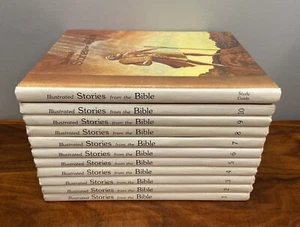 COMPLETE Illustrated Stories From The Bible 1980 NONDENOMINATIONAL 11 Volume LDS - Picture 1 of 14