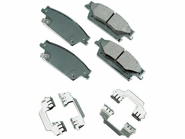 Juego de pastillas de freno traseras Akebono 26DB45Y para Cadillac STS 2005-2011 Foto 1 de 1