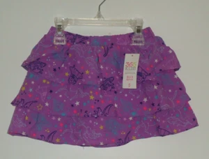 Garanimals 365 Kids Girl's Scooter Skort Shorts Underneath Ruffles Purple Size 5 - Picture 1 of 3