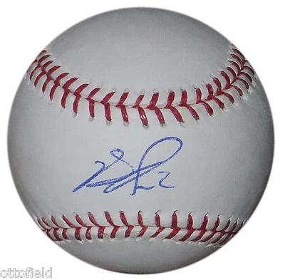 BEN REVERE FIRMADO OML SELIG BÉISBOL PHILADELPHIA PHILLIES MINNESOTA TWINS AUTOMÁTICO Foto 1 de 2
