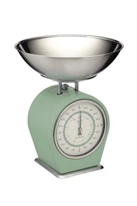 Living Nostalgia Mechanical Kitchen Scales with Old-fashioned Analogue Dial - Picture 1 of 18