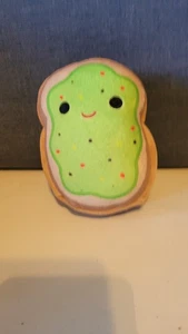 Squishmallows Kellytoy Sinclair The Avocado Toast Peluche Giocattolo Squadra Alimentare 5" - Foto 1 di 6