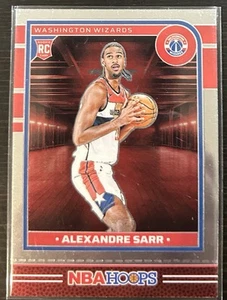 ALEXANDRE SARR 2024-25 Panini NBA Hoops Premium Silver Rookie Card #232 - Picture 1 of 1