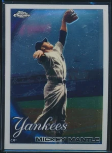 2010 Topps Chrome Mickey Mantle #7 HOF NY Yankees - Foto 1 di 2