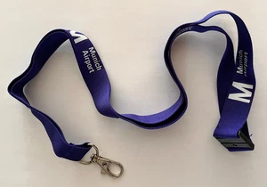 Munich Airport München Flughafen Schlüsselband Lanyard NEU (H33) - Bild 1 von 1