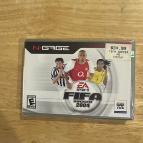 N-Gage FIFA Soccer 2004 FACTORY SEALED EA Sports Nokia