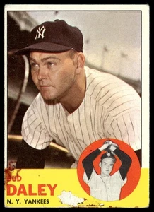 1963 Topps Bud Daley New York Yankees #38 - Imagen 1 de 2