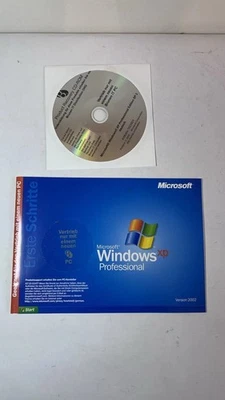 Microsoft Windows XP Professional SP2 (Deutsch) – Original CD & Handbuch - Bild 1 von 3