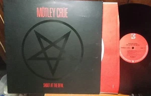MOTLEY CRUE-SHOUT AT THE DEVIL-Vinyl LP-60289-1 ELEKTRA German Pressing - Picture 1 of 1