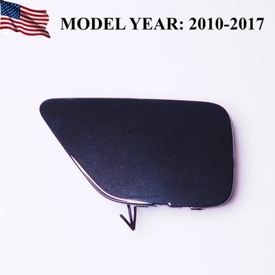 Parachoques delantero Nissan Leaf ZE0 gancho de remolque cubierta de ojo tapa de ojo 2011-2017 negro Z11 Foto 1 de 4