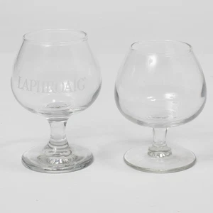 Laphroaig Brandy Schnaps Gläser 2er Set klar Whisky Verkostung Stielglas Bargeschirr - Bild 1 von 11