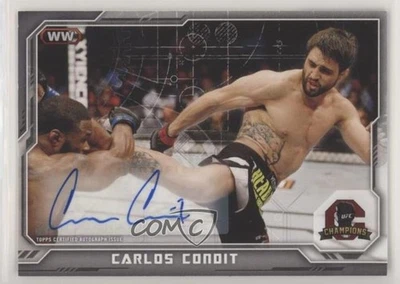 2014 Topps UFC Champions Fighter Auto Carlos Condit #CFA-CC Auto - Image 1 of 2