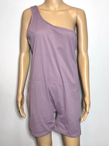 Women's Maternity Bodysuit One Shoulder Pregnancy Shapewear Purple Size 14 - Picture 1 of 4
