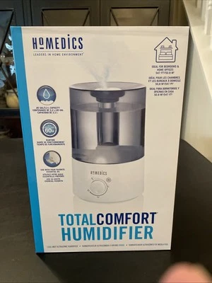 HOMEDICS - Total Comfort Humidifier 3.2L - Cool Mist Ultrasonic - Unopened New - Image 1 of 4